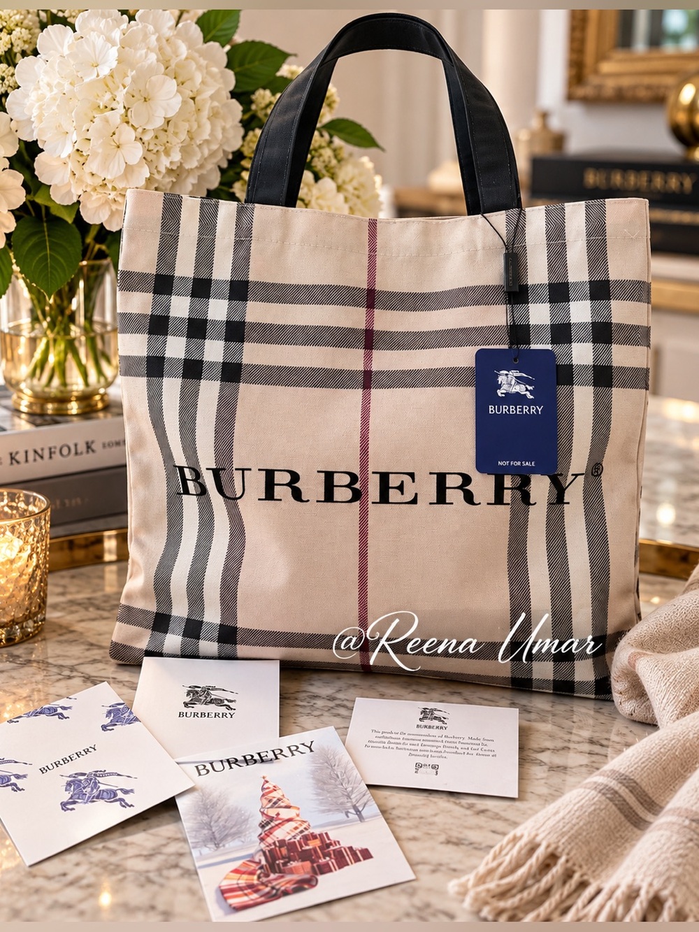 Burberry VIP Gift-With-Purchase Tote — NWT
New with Tags — Never Used